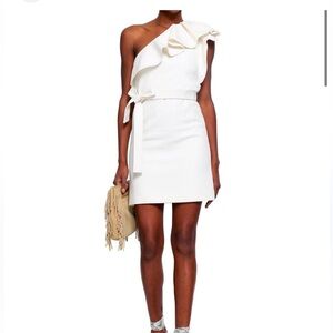 MAJE One-Shoulder Dress